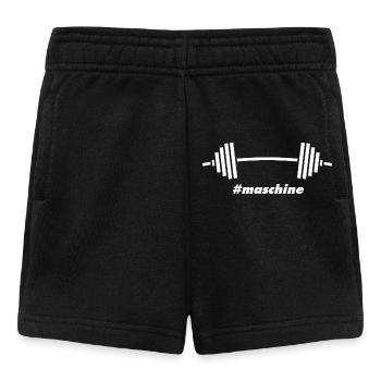 #Maschine : Puissance, poids et forme physique - Short Bébé - noir - Devant