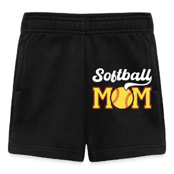 Softball Mama Pride Grafik - Baby Shorts - Schwarz - Vorne