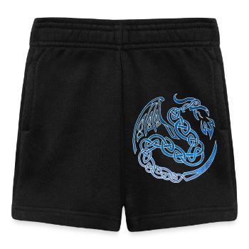 Galaktischer keltischer Drache - Baby Shorts - Schwarz - Vorne