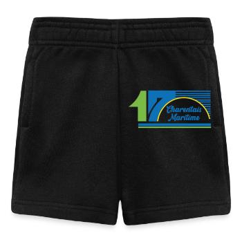 Charentais Maritime  - Short Bébé - noir - Devant