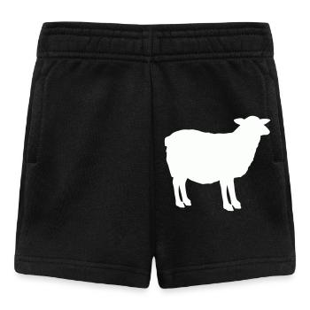 Sheep Silhouette - Baby Shorts - black - Front