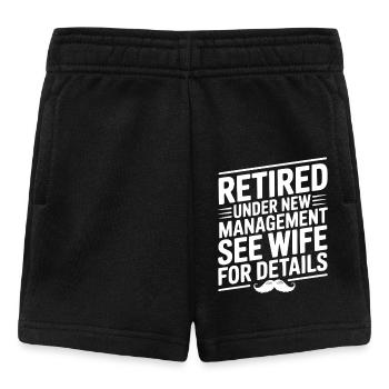 Unter neuer Geschäftsführung in den Ruhestand getreten Weitere Informationen finden Sie unter Ehefrau - Baby Shorts - Schwarz - Vorne