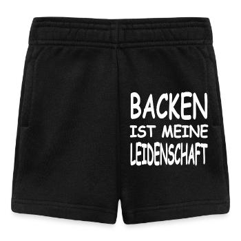 Backen - Baby Shorts - Schwarz - Vorne