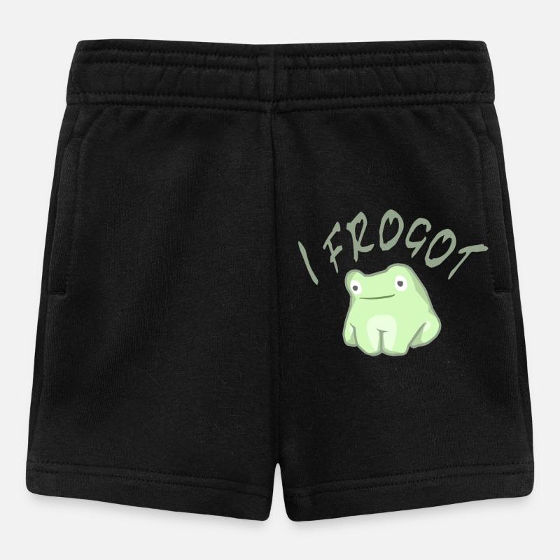 Frogot light - Baby Shorts - black
