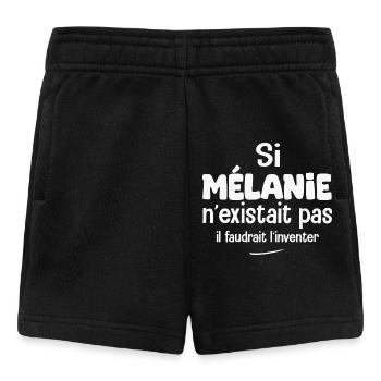 If Mélanie didn't exist, we'd have to invent her - Baby Shorts - black - Front