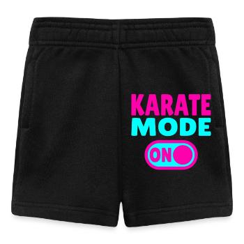 Karate Mode ON – Motivation für Kampfsportler - Baby Shorts - Schwarz - Vorne