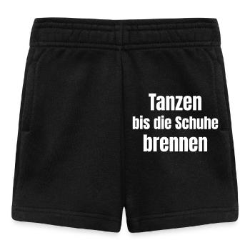 Tanzen Bis Die Schuhe Brennen - Baby Shorts - Schwarz - Vorne