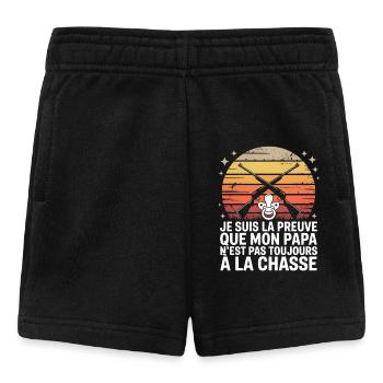 Proof Dad Hunt - Baby Shorts - black - Front