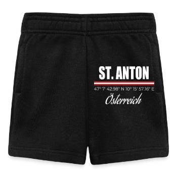 St. Anton - Baby Shorts - Schwarz - Vorne