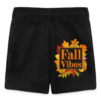 Fall Vibes - Baby Shorts - black - Front