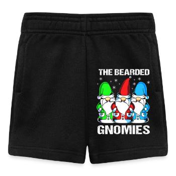 Gnom Bart - Baby Shorts - Schwarz - Vorne