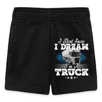 Truck Driver - Baby Shorts - black - Front