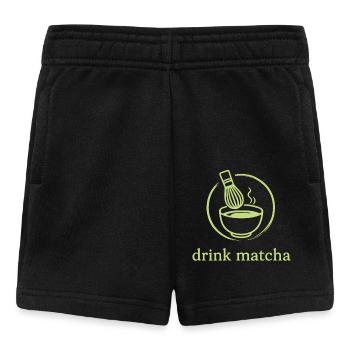Matcha  - Baby Shorts - Schwarz - Vorne