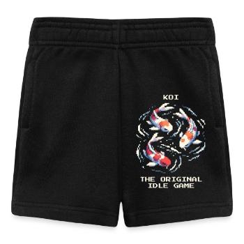 Koi : le jeu d’inactivité original | Jardin Étang Zen - Short Bébé - noir - Devant