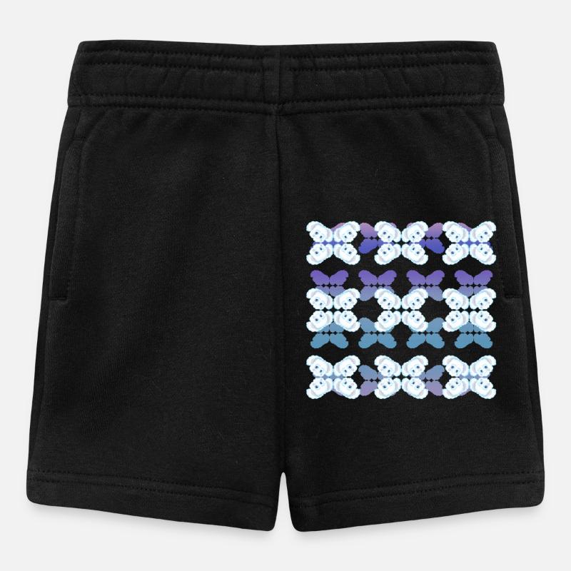 Snow Koala - Baby Shorts - black