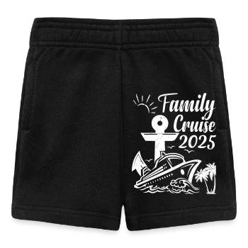 Family Cruise 2025 Summer Vacation Matching Family - Baby Shorts - Schwarz - Vorne