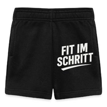 FUELED BY PROTEIN AND RAGE  - Baby Shorts - Schwarz - Vorne