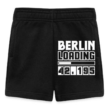 Berlin Loading 42,195 - Baby Shorts - black - Front