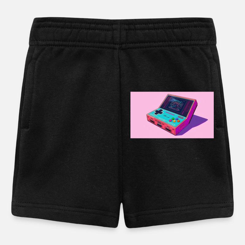Frische Konsole - Baby Shorts - Schwarz