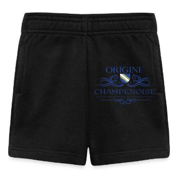 Origine Champenoise design Stylisé - Short Bébé - noir - Devant