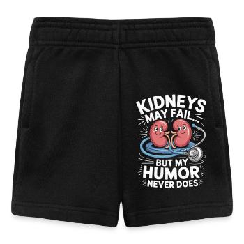 Dialysis Nurse Kidneys May Fail Hospital Nurse - Baby Shorts - Schwarz - Vorne