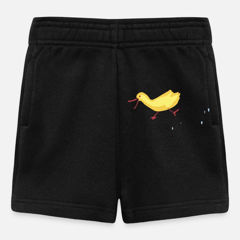Canard laqué - Short Bébé - noir