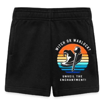 Halloween Gender Reveal - Baby Shorts - black - Front