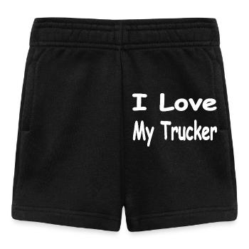 truck - Baby Shorts - black - Front