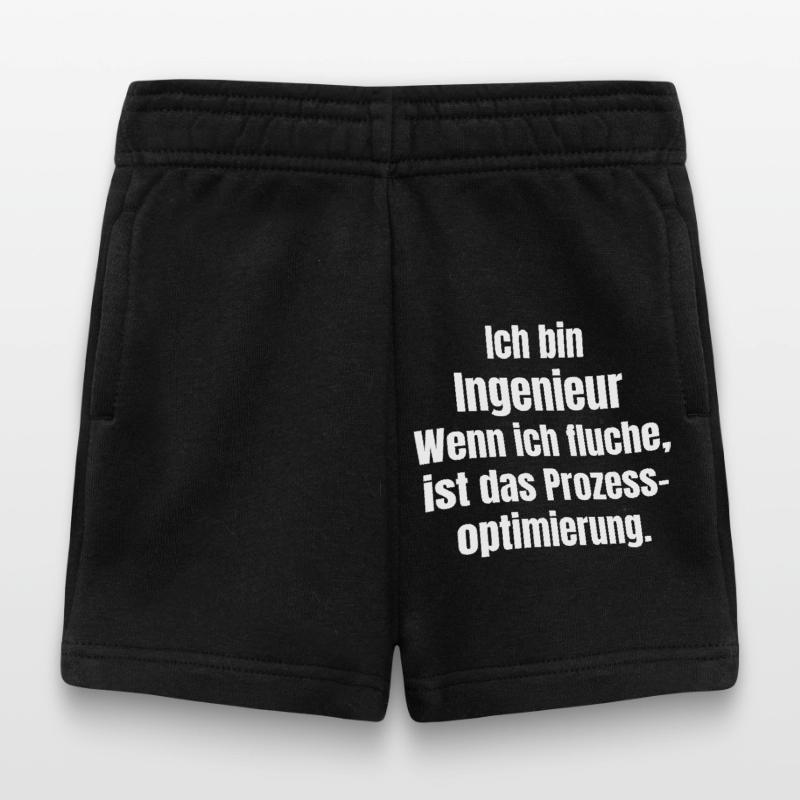 Engineer Saying Process Optimization Baby Shorts