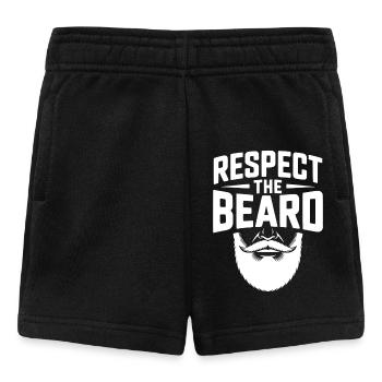 Respecter la barbe - Short Bébé - noir - Devant