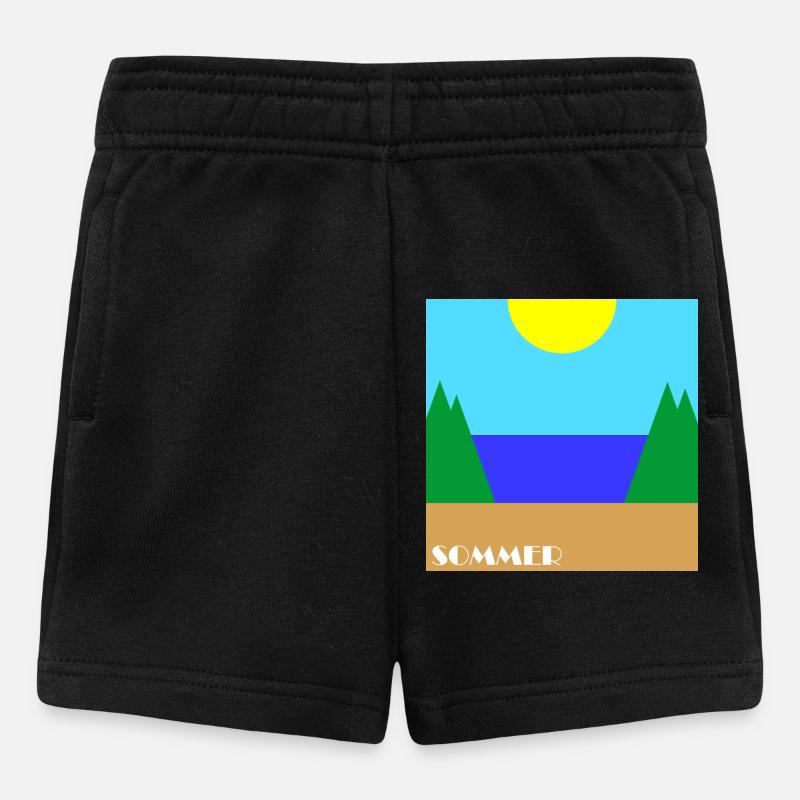 Sommer - Baby Shorts - Schwarz