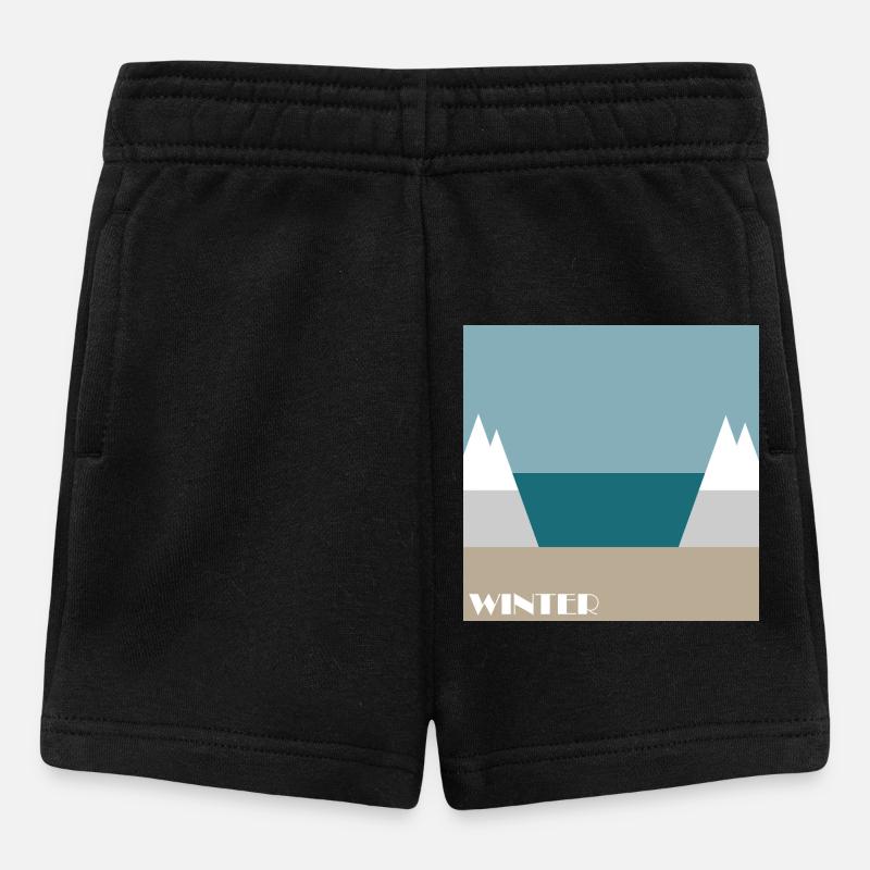Hiver - Short Bébé - noir