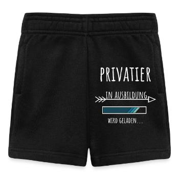 Lebensstil Beruf Ausbildung angehender Privatier - Baby Shorts - Schwarz - Vorne