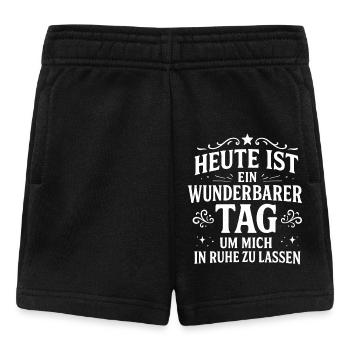 There is strength in calmness - Baby Shorts - black - Front