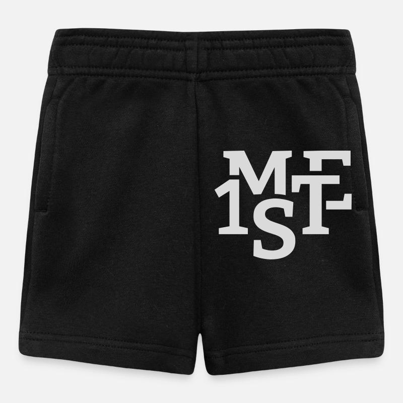 Me first - Baby Shorts - Schwarz