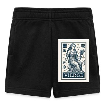 Signe astrologique de la Vierge - Astrologie - Short Bébé - noir - Devant