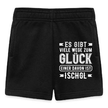 Ischgl Weg Glück Lustiges Après Ski Alpen Party - Baby Shorts - Schwarz - Vorne