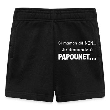 Accomplice daddy - Baby Shorts - black - Front