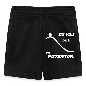 Voyez-vous le potentiel - Short Bébé - noir - Devant