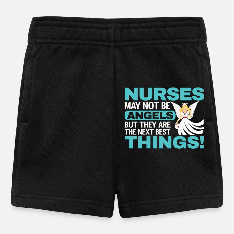Krankenschwester - Baby Shorts - Schwarz