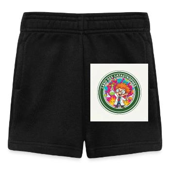 Colorful Disaster Lab Scientific - Baby Shorts - black - Front