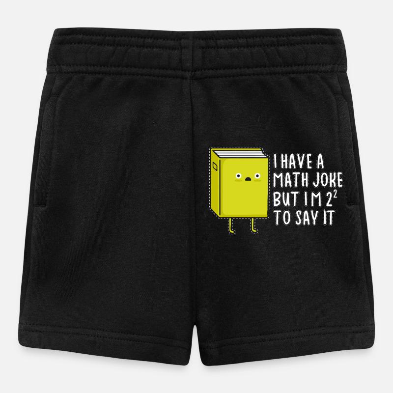 Mathe Nerd Studenten Uni Professor Mathematik - Baby Shorts - Schwarz