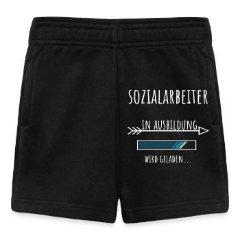 Soziale Arbeit Studium Beruf Sozialarbeiter - Baby Shorts - Schwarz - Vorne