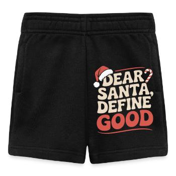 Sarkastisches Weihnachtsdesign - Baby Shorts - Schwarz - Vorne
