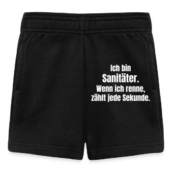 Sanitäter Sprint - Baby Shorts - Schwarz - Vorne