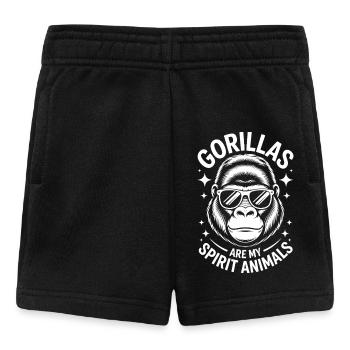 Gorilla Saying Gorillas Funny Gorilla Gift - Baby Shorts - black - Front