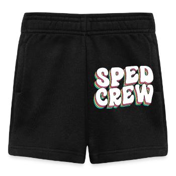 Special Needs School Teacher Special Education Pedagogue - Baby Shorts - black - Front