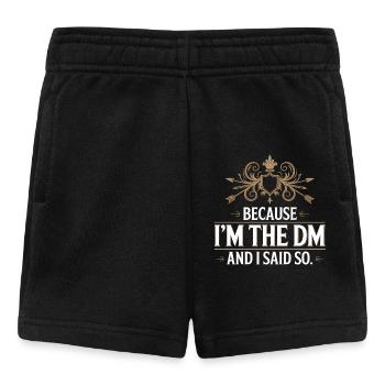 Parce que je suis le MD et que je l’ai dit - T-Shirt Fantasy - Short Bébé - noir - Devant