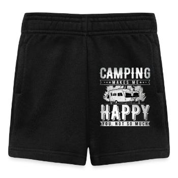 Camping - Short Bébé - noir - Devant