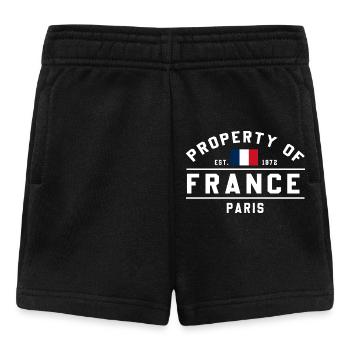 Immobilier français Paris Art - Short Bébé - noir - Devant